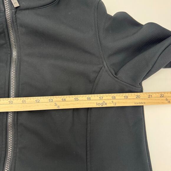 Roots73 Womens Large Black Oaklake Softshell Fleece Lining Jacket Outdoors Basic - Picture 4 of 11